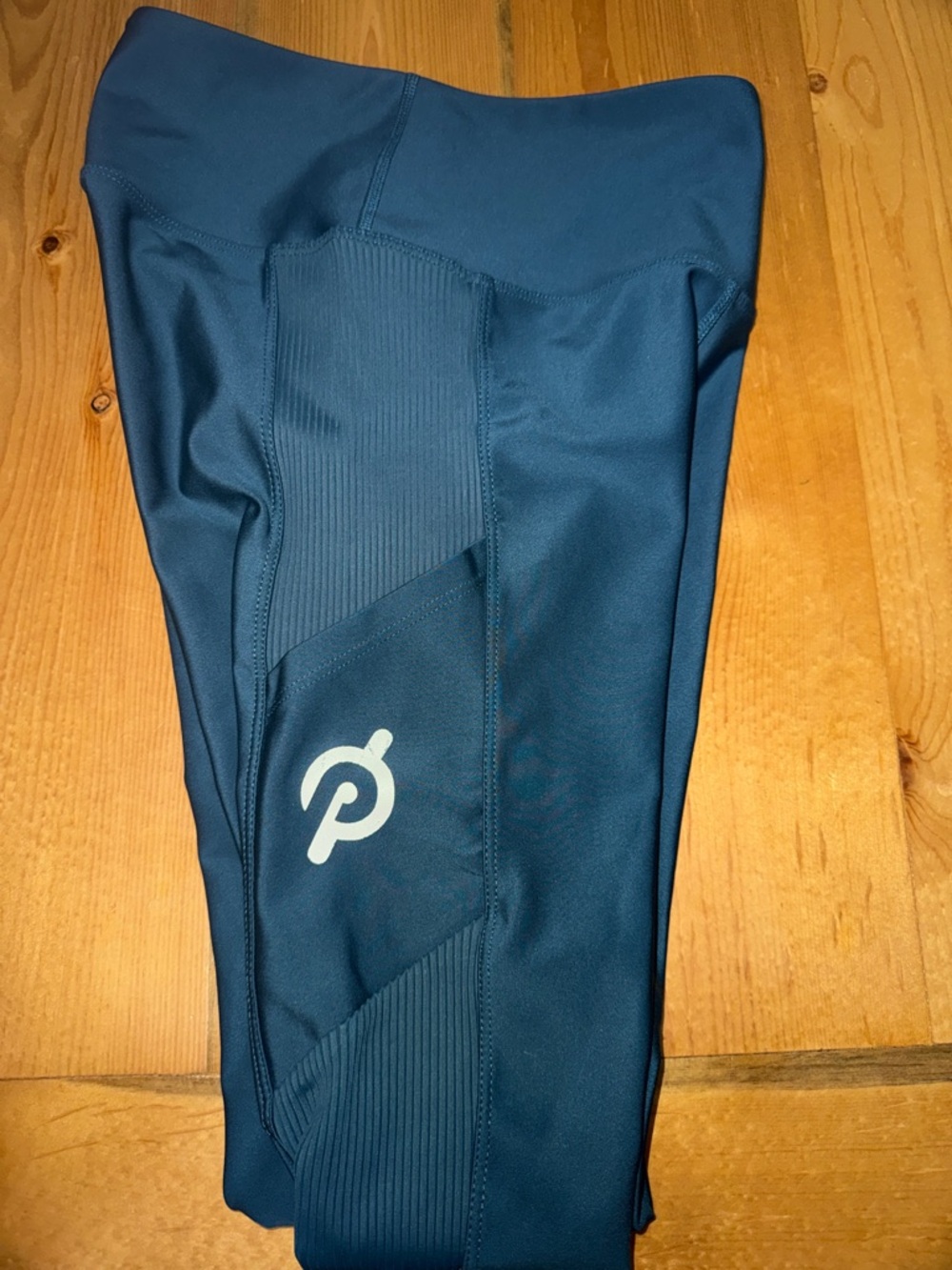Peloton Teal Performance Leggings with Logo